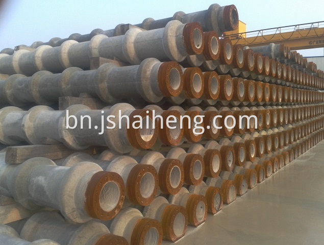 Special Pile Bamboo Joint Pile